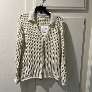 Cream cardigan